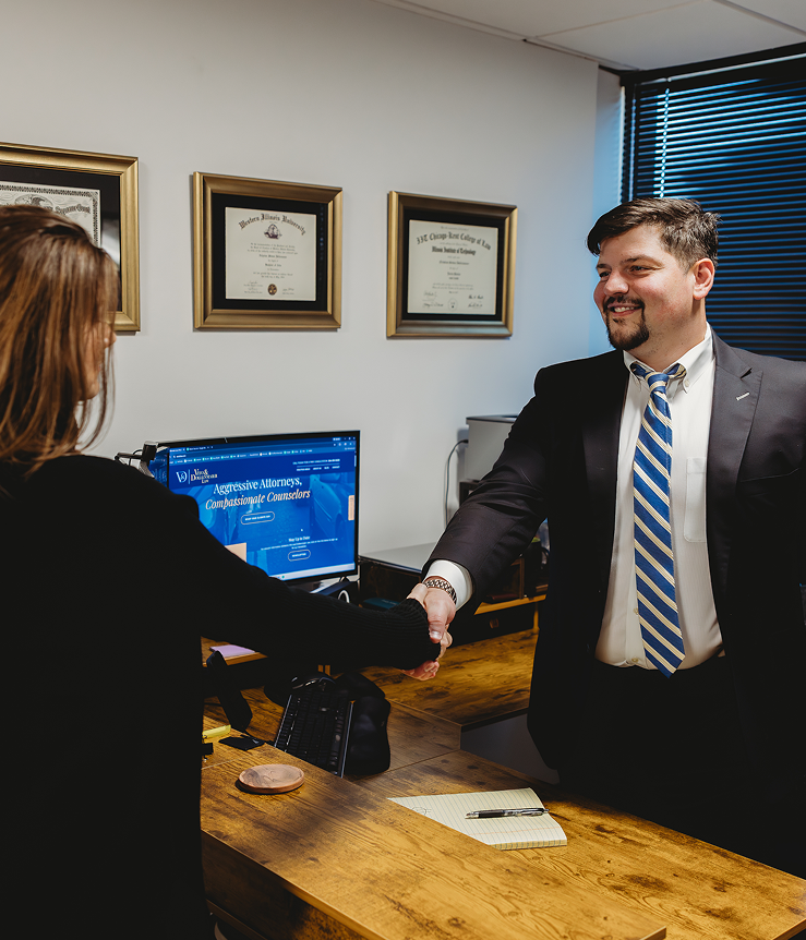 Team working on truck accident case