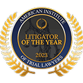 American Institute of Trial Lawyers Litigator of the Year
